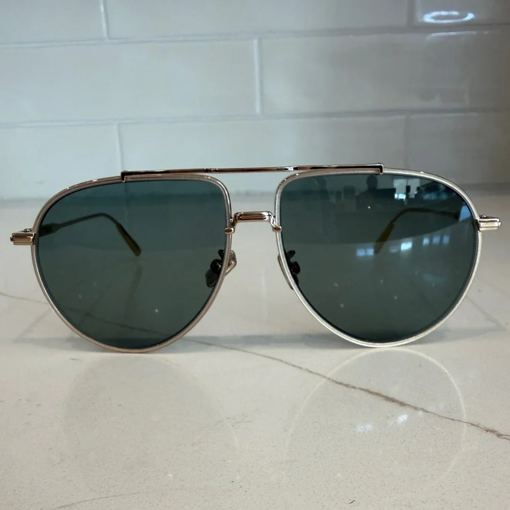 Dior Men’s Sunglasses DiorBlackSuit AU Aviator gold - Picture 3 of 8
